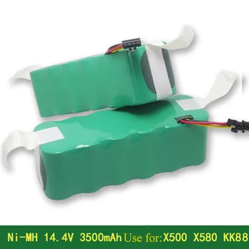 

Sorvess 14.4V SC NI-MH Rechargeable Battery Pack 3500mAh Vacuum Cleaner For X500 X800 KK8 CR120 CR121 E-R300G Sweping Robot
