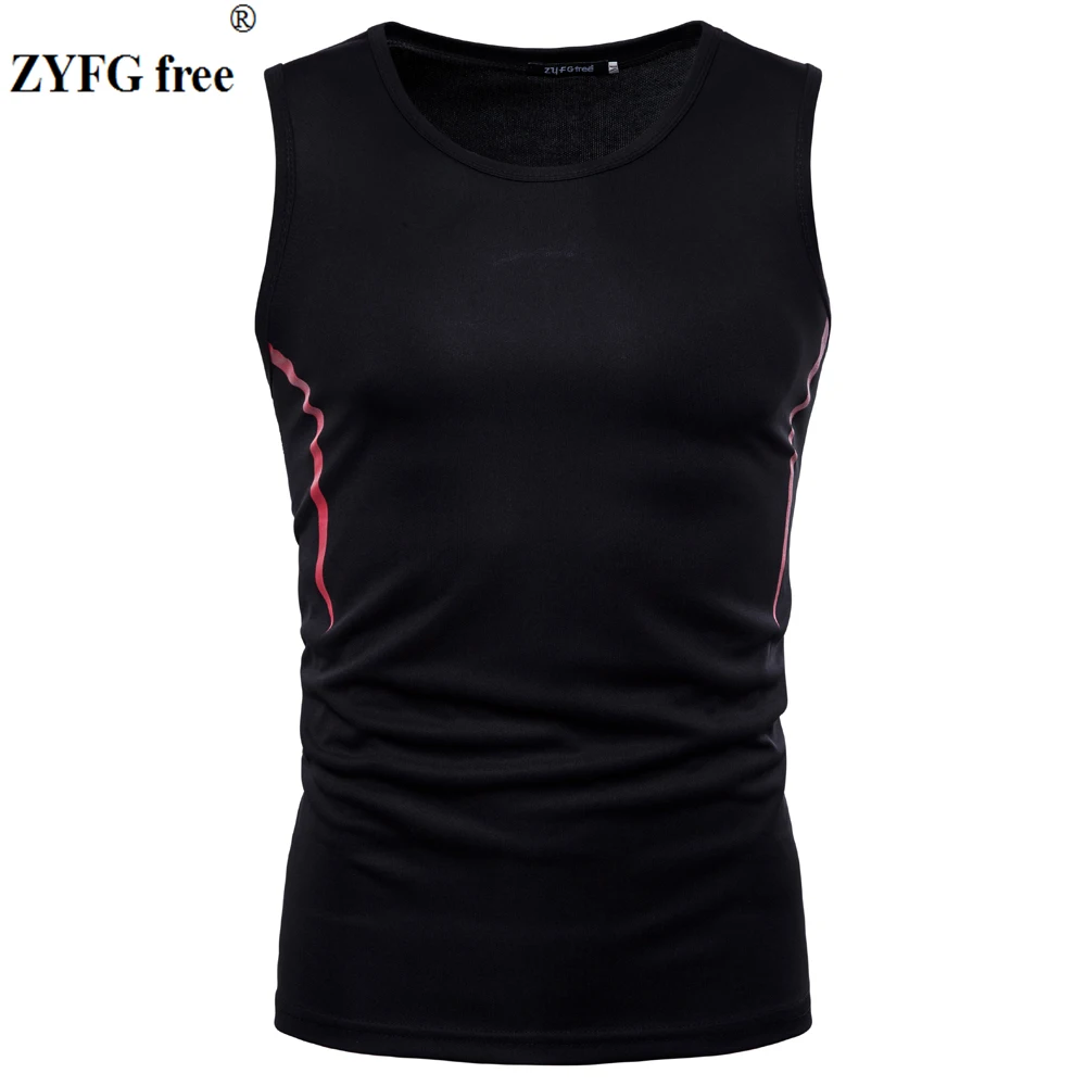 Buy Male 2018 Absorb sweat Vest New Arrivals cotton polyester elasticity