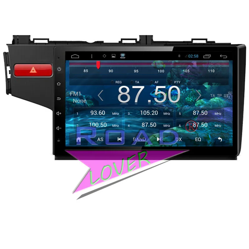 Roadlover 10 2 дюймовый Android 6 0 Автомобильный мультимедийный плеер для Honda Jazz 2014 Стерео