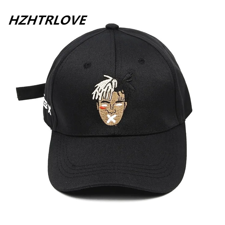 Высокое качество хлопок певица xxxtentacion дреды Snapback кепки для мужчин женщин хип-хоп папа шляпа бейсбольная Кепка Bone Garros