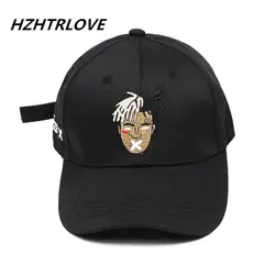 Высокое качество хлопок певица xxxtentacion дреды Snapback кепки для мужчин женщин хип хоп папа шляпа бейсбольная Кепка Bone Garros