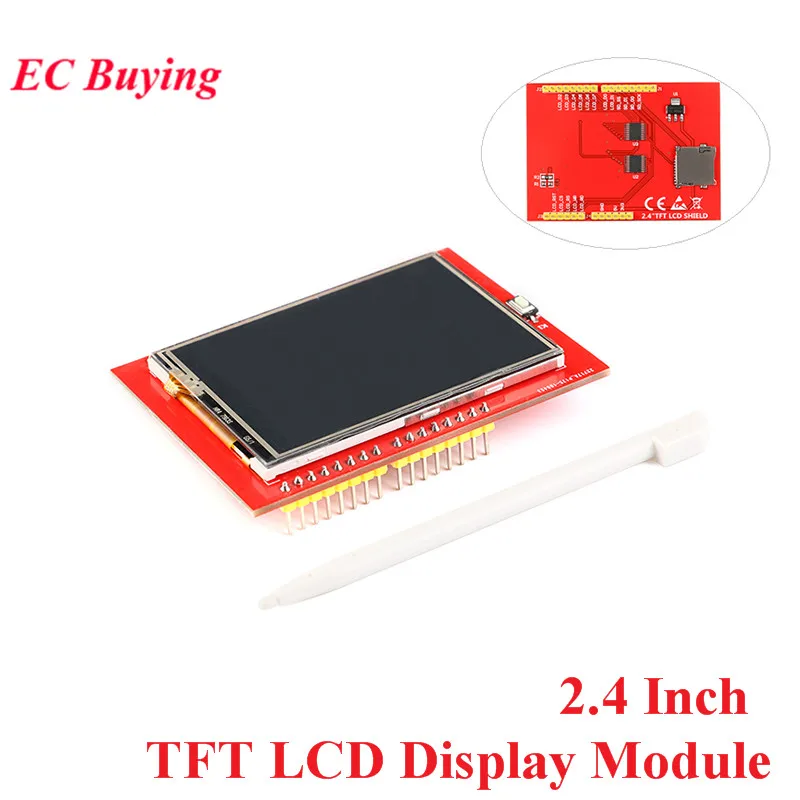 2.4 Inch TFT Color Screen LCD Display Module 5V/3.3V 320*240 PCB ...