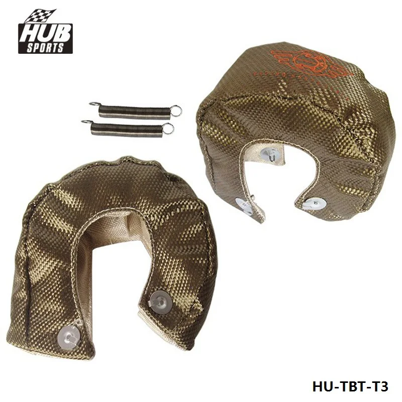 RACING - T3 Titanium Turbo Blanket heat shield barrier 1,800 degree temp rating HU-TBT-T3