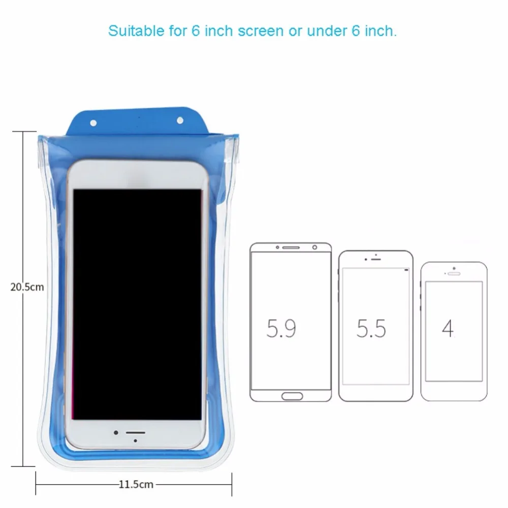 Водонепроницаемая сумка для мобильного телефона, сухая сумка, чехлы для плавательных шаров, чехол с ремешком, купальный костюм, Подводный Плавающий чехол для телефона