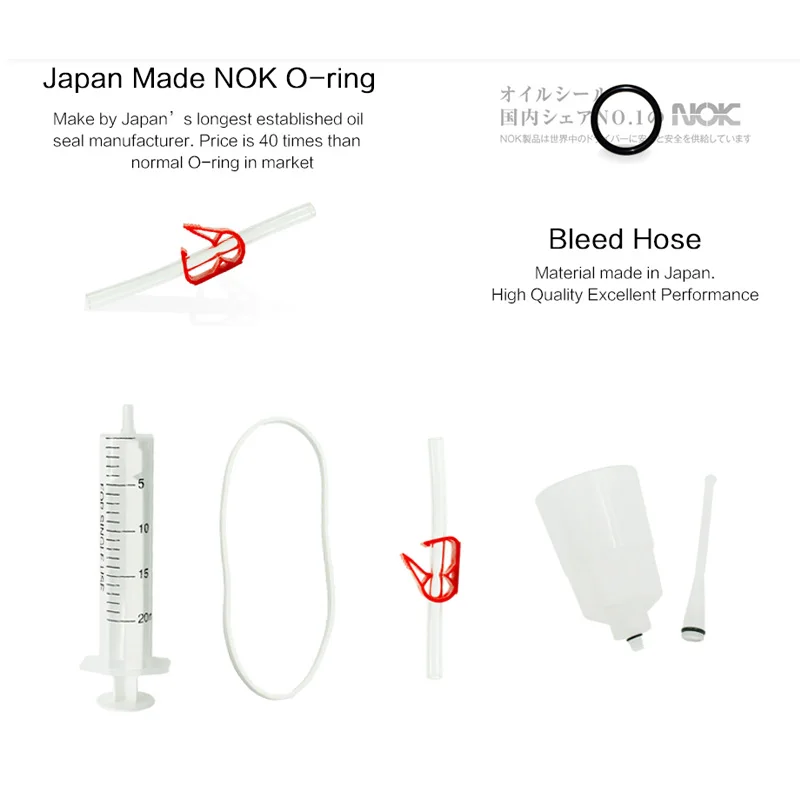 

Hot Hydraulic Brake Bleed Kit For SHIMANO Brake System, Mineral Oil Brake, Funnel Set Bike Repair Tool