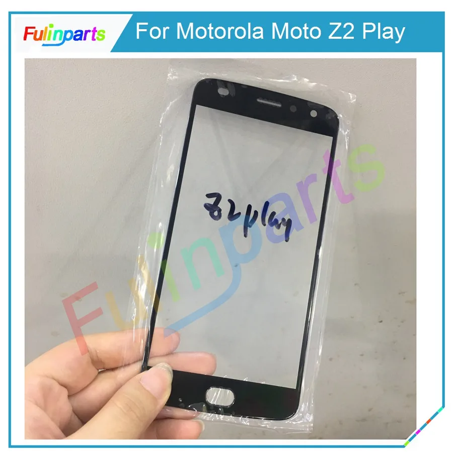 

5Pcs 5.5 Inch For Motorola Moto Z2 Play Front Screen Outer Glass Touch Outer Cover Panel Lens Replacement Parts + Tools