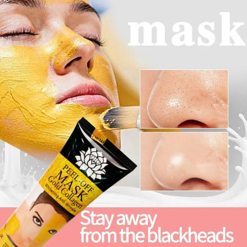 

Facial 24K Gold Collagen Mask Anti Wrinkle Anti-aging Facial Mask Gold Face Mask Beauty 60ml