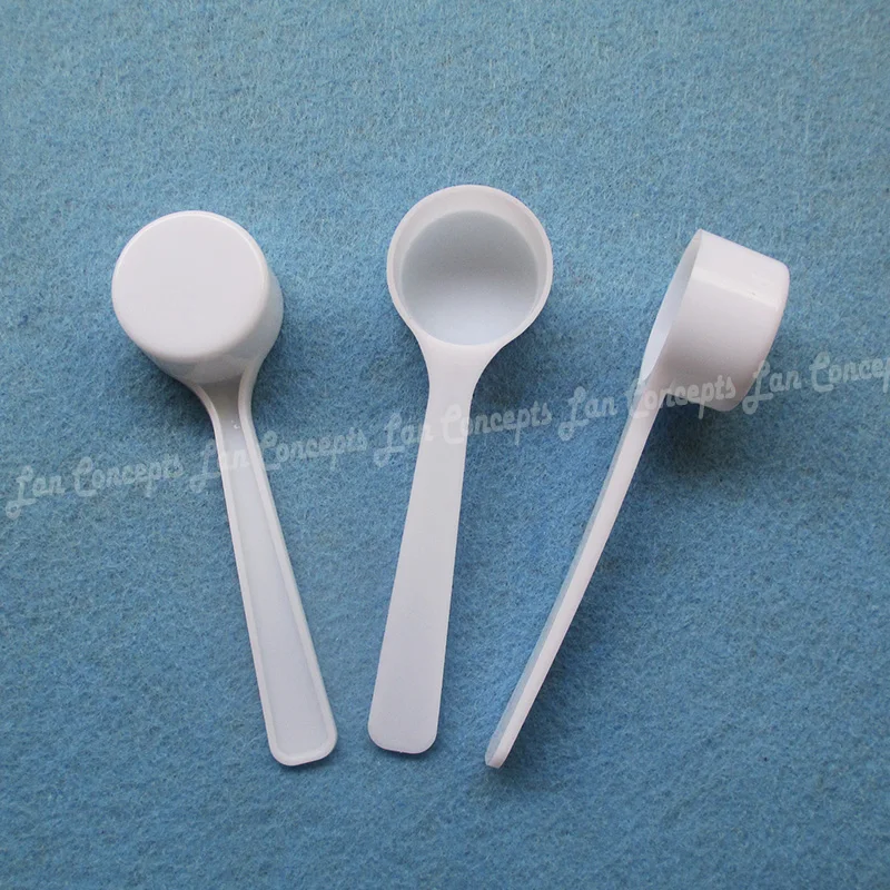 4g / 8ML Food Grade PP Spoon 4 gram Plastic Measuring Scoop for medical
