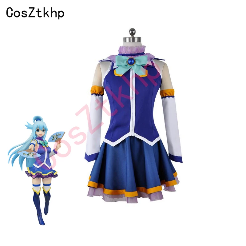 KonoSuba благословение Бога на этот чудесный мир водные Топы платье Униформа костюм