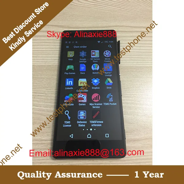 Sony Z3 D6603 with tems pocket