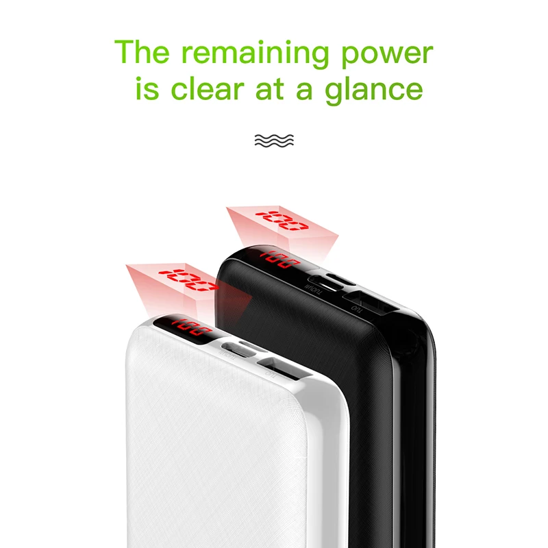 Baseus Mini Power Bank 10000mAh LCD Display PD Type-C Fast Charging Power Bank Portable Charger Tiny External Battery Poverbank Baseus Mini Power Bank 10000mAh LCD Display PD Type-C Fast Charging Power Bank Portable Charger Tiny External Battery Poverbank