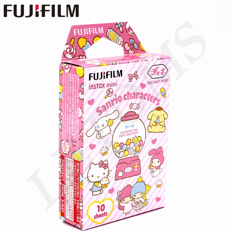 Fujifilm 20 простыни Детские Instax Mini Gudetama+ Sanrio символов пленка фотобумага для Instax Mini 8 7 s 9 25 50 s 90 SP-1 2 камера