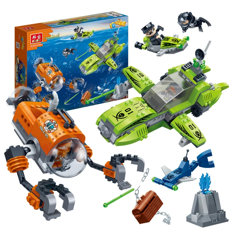 Конструктор BanBao Подводная лодка модель 7406 года|toys for|toys for kidsbuilding blocks |