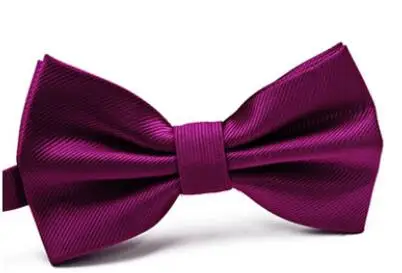 Новое поступление шелк многоцветный с подарочной коробкой 24 цвета мужской галстук-бабочка модные свадебные платья аксессуары - Цвет: J1013 purple