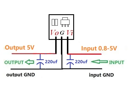 CE013* 8 8 шт Мини DC-DC 0,9-5 в к DC 5 В Повышающий Модуль преобразователя Напряжения для макетной платы Raspberry Pi светодиодный мотор lcd