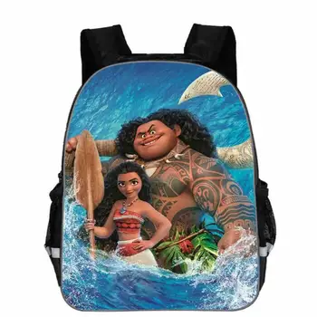 

Fashion Kids Moana Anime Movie Print Backpack For Travel Casual Bag For Girls Boys One Direction Backpack For School Children