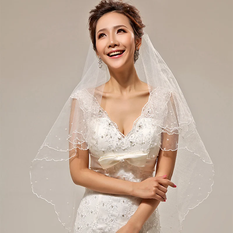 Свадебная фата белая двухслойная 1 5 метров|velos de novia|veil cathedralcathedral wedding veil |
