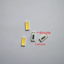 50 шт./лот для ремонта sony Toshiba Sharp светодиодный ЖК-Телевизор задний светильник Сеульский SMD СВЕТОДИОДНЫЙ s 7030 6 в холодный белый светодиод