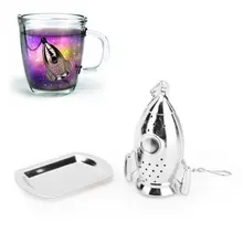 Рекламная акция из нержавеющей стали Nespresso Infusor Rocket сетка для заваривания чая и насадка для получения сплошной струи сито для приправ