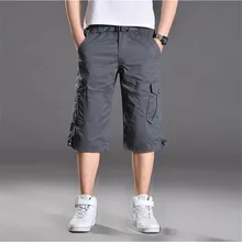 Летние Мульти-Карманы Мужские шорты кэжуал военный тактический мужские шорты Карго Камуфляж Армейская военная форма короткие большие размеры