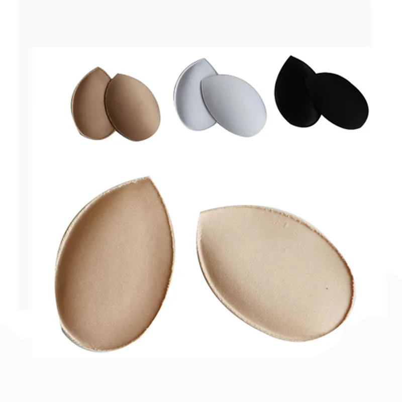 

Skritts 6pcs 3pair Sexy Women Swimsuit Pad Cups Inserts Bra Breast Enhancer Push Up Bikini Padded Chest Invisible Bra Pads