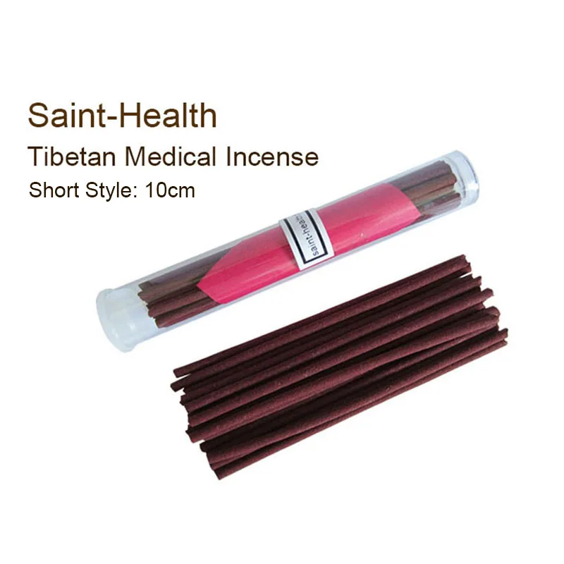 

(Extra 10%Off/8PCS) 14 sticks/PC (10cm short) Buddha Sedative Saint Health Sterilization Herbal Medicine Tibetan Incense Sticks