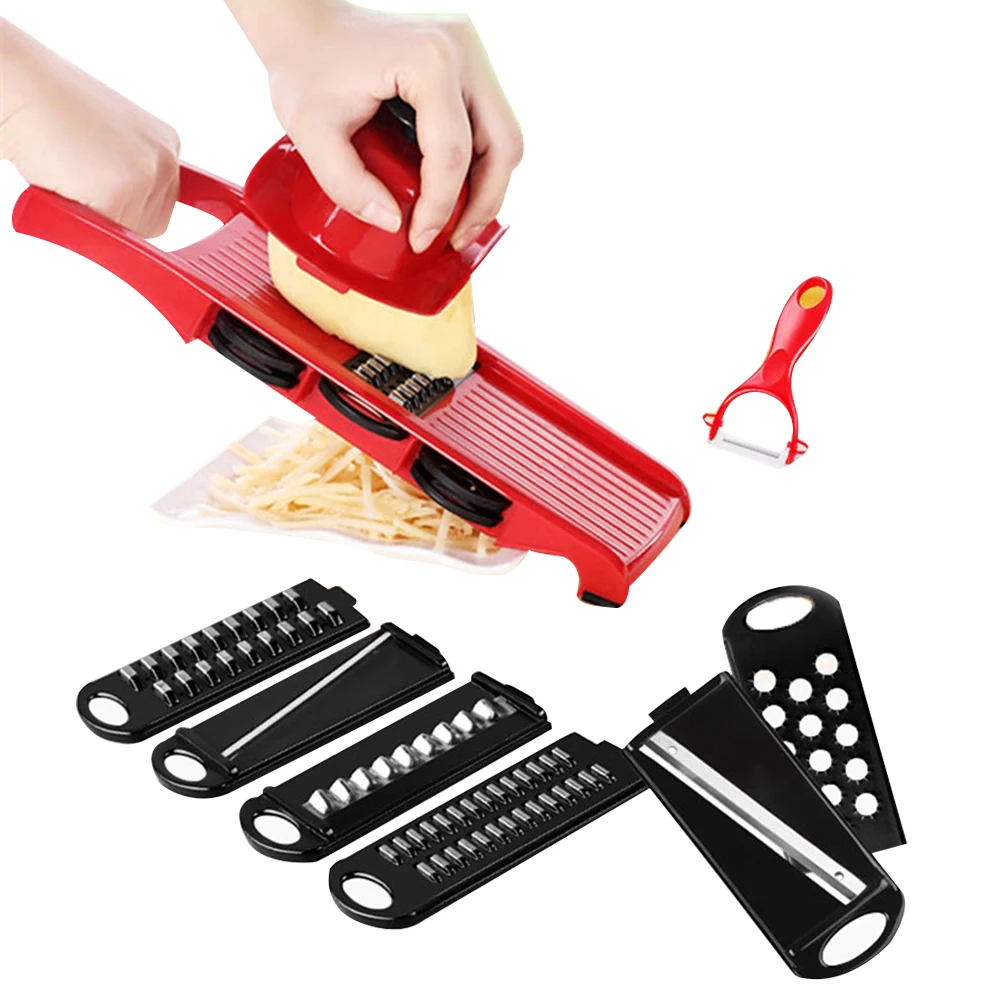 Multifunctional Vegetable Fruit Cutter Food Shredder Hand Held Slicer