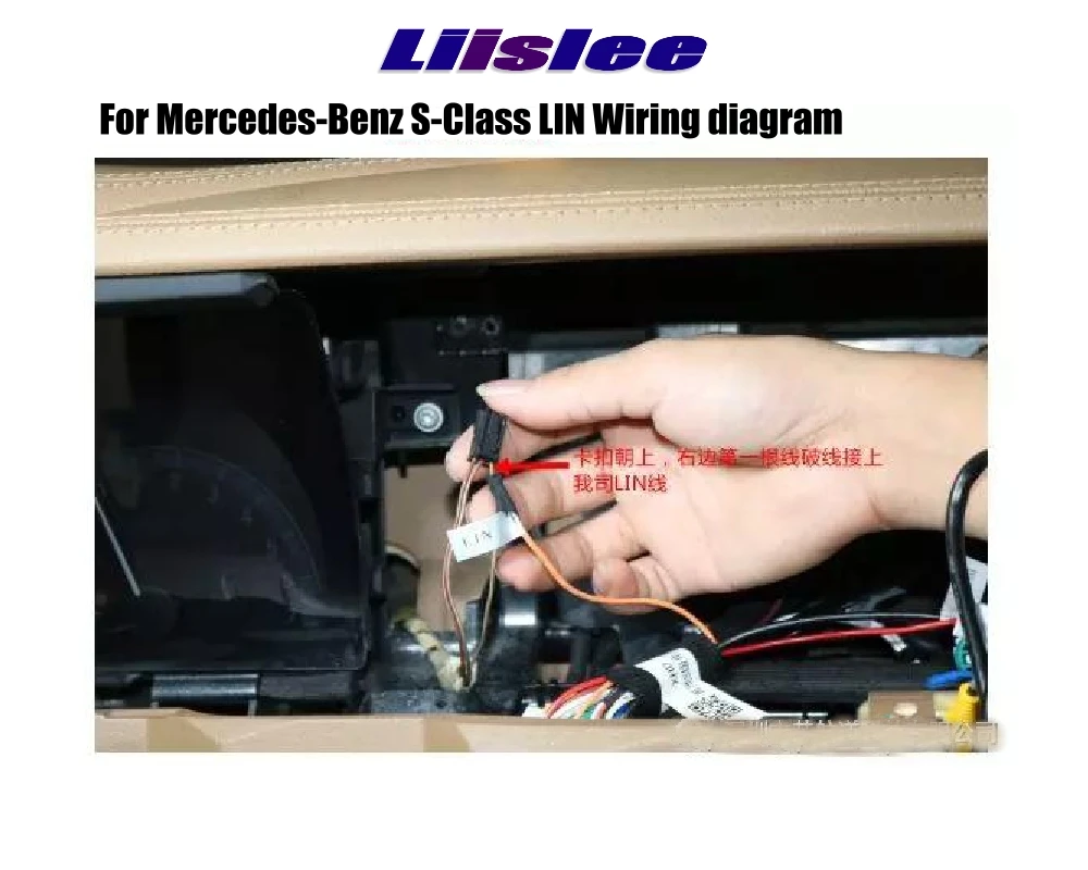 Liislee Car Multimedia Player NAVI For Mercedes Benz S Class W221 S280 S320 S400 S600 S63 2006~2013 Radio Stereo GPS Navigation 06