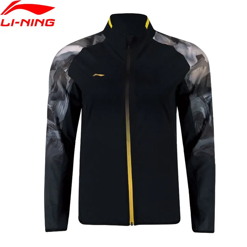 

Li-Ning Men Badminton Jackets Regular Fit 92%Polyester 8%Spandex National Team li ning LiNing Sports Jackets AYYN013 MWJ2528