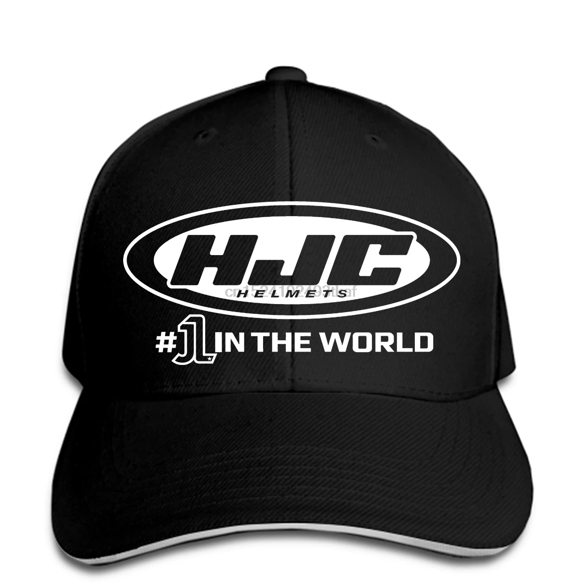 

Baseball cap Men Casual HJC Lorenzo Black Hat Peaked cap
