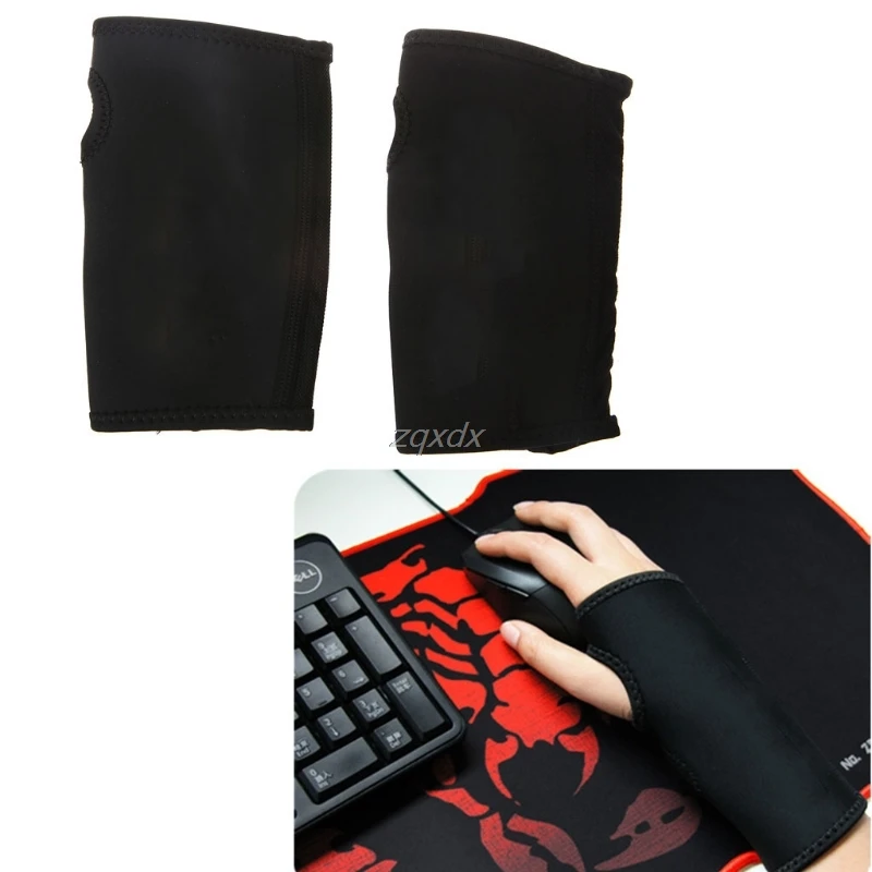 

Professional Gaming Gloves Mouse Pad Ergonomic Computer Wrist Rest Soft Edge Mat L Z09 Drop ship