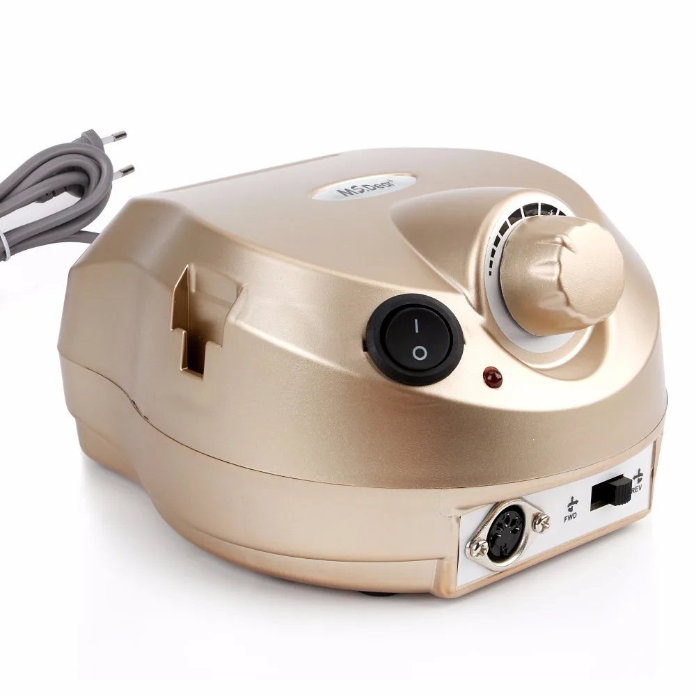 Ceny 35000RPM profesjonalny aparat maszynowy do zestaw do manicure i pedicure elektryczny plik z nożem wiertarka do paznokci Art polerka Tool Bit