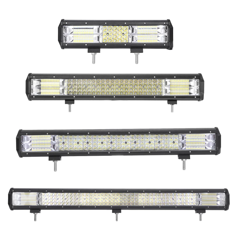 

LED Work Fog Light Bar Combo Truck Driving Off-road ATV Auto Car Led Light Bar Flood Spot Work Lamp Driving Lights 12" 20" 22.5