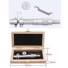 Promo offer Inside Micrometer Gauge Caliper Stainless Steel Handheld Micrometer 0.01MM Measure Tools 5-30MM CLH@8