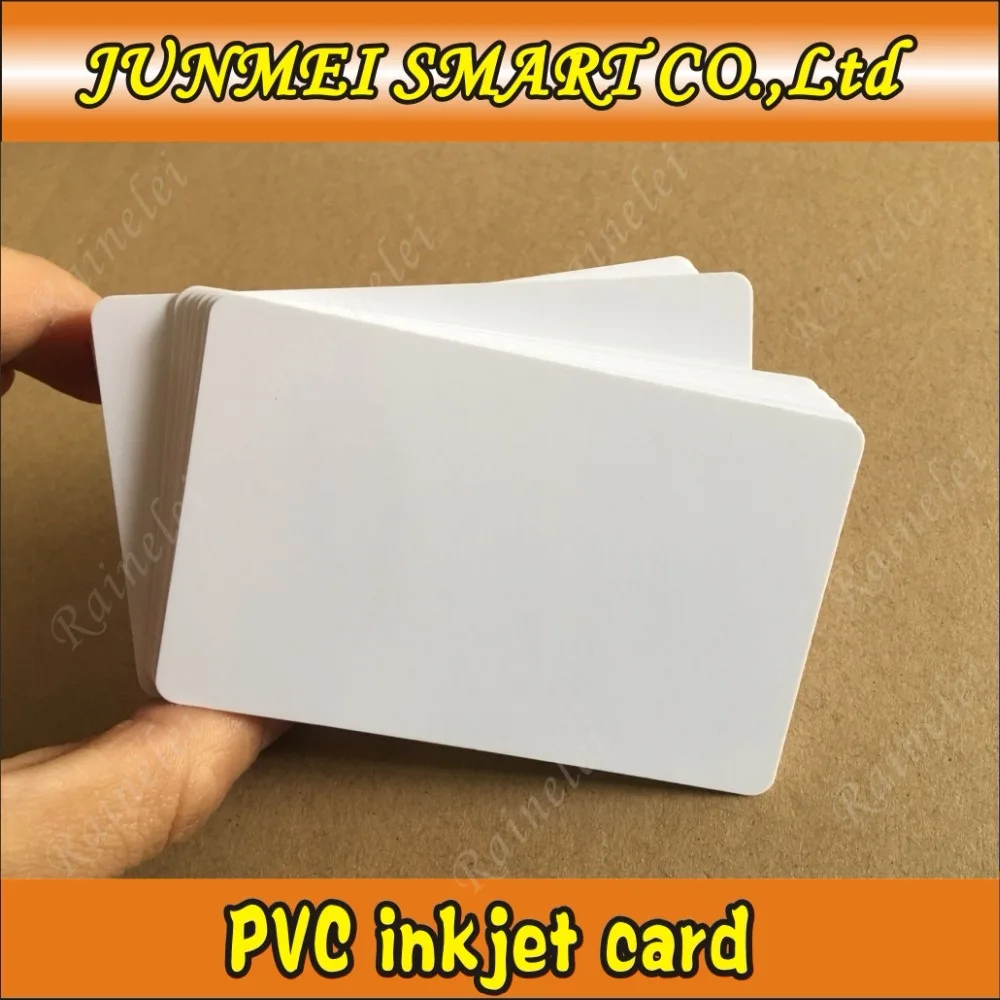 30 шт струйная Пустая карточка из ПВХ белая ID карта для Epson/Canon P50 T50 T60 L800 R200 R230 R260 IP4810