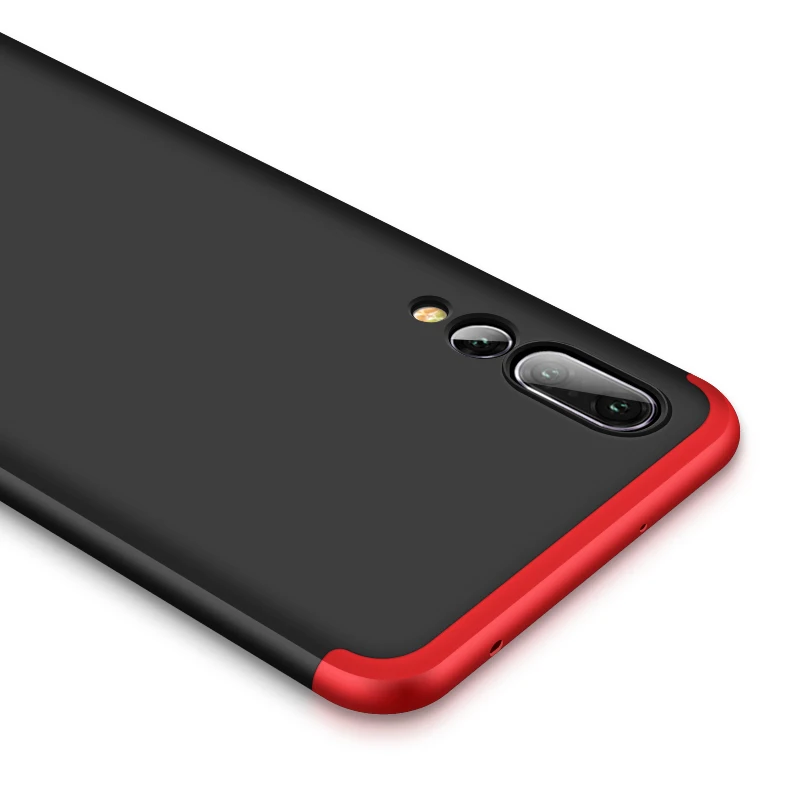 Full Cover Cases For Huawei P20Lite Case 360 Degree 3 in 1 Protective Cover For Huawei HonorV10 P9 P10 P20Pro with Tempered Glass (13)