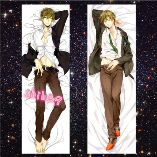 

Anime Free! Iwatobi Swim Club Tachibana Makoto Dakimakura Pillow Case