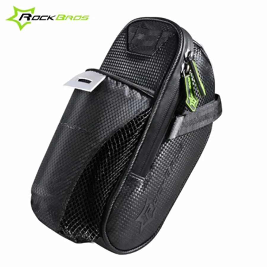 Discount Rockbros Bicycle Saddle Bag Rainproof Sport MTB Bike Bag Mountain Road Bike Rear Seat Tail Bag Pack With Water Bottle Pocket 1