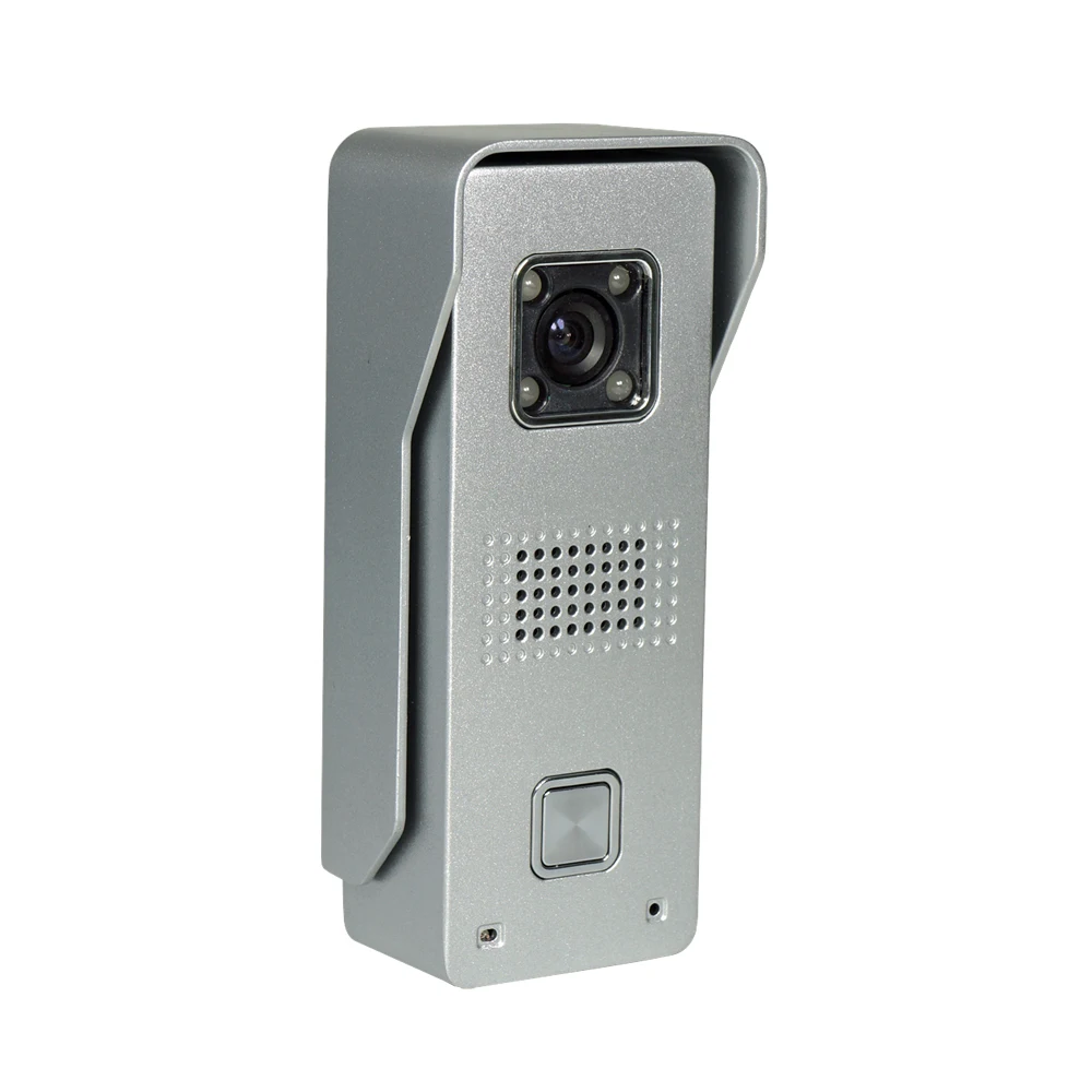 Цветной экран умный 1-1 домофон комплект 7 дюймов ЖК-монитор провод видео дверной звонок Система безопасности камера для vistor