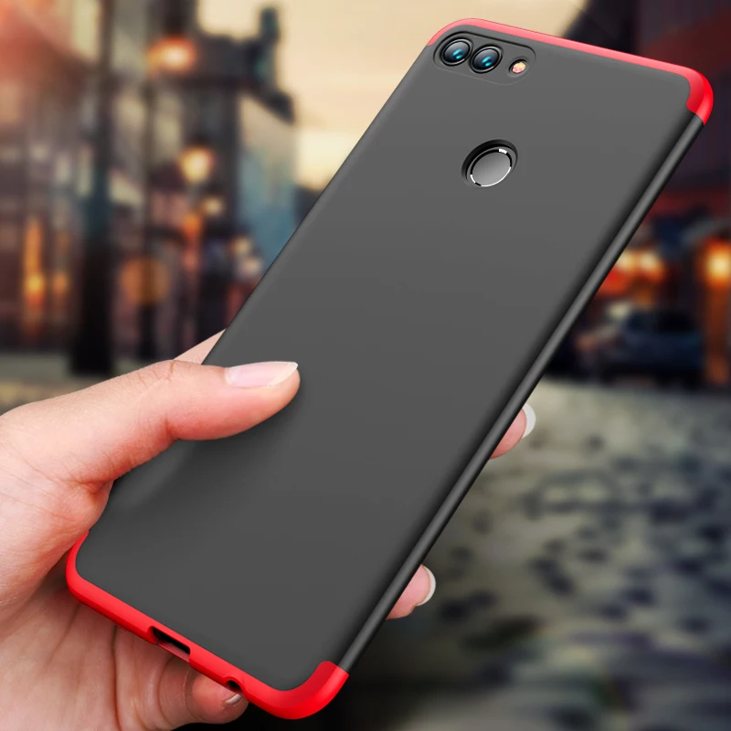 

Original Case For Huawei Y9 2018 Case Full-body Protection Anti-shock Comfortable Texture Phone Cover Fundas Enjoy 8 Plus Cases