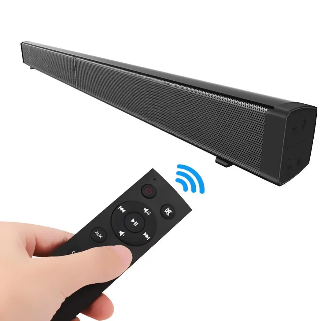 

Wall-mounted Wireless Bluetooth Soundbar Speaker Television Home Theater Speaker