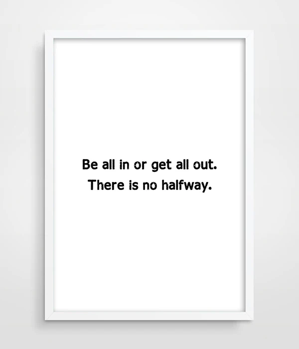 Gym Wall Decor, Motivational Typography, Subway Sign, Kitchen Wall Decor, Office Wall Decor, Motivational Quote, Black and White-1
