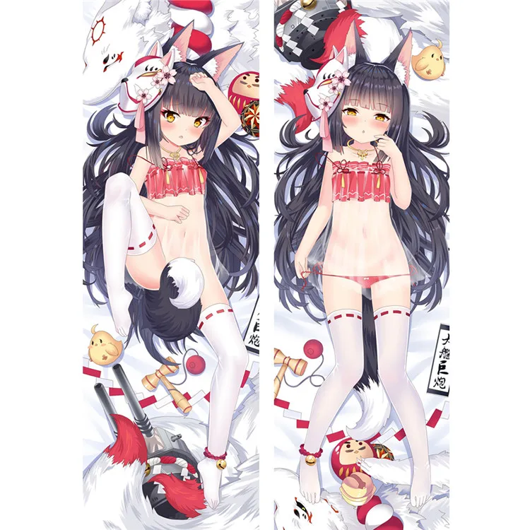 Недавно Azur Lane тела Наволочка Чехол bilanhangxian сексуальные девушки dakimakura Чехол s - Цвет: 97010