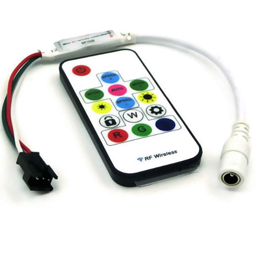 multi color led system car remote controller