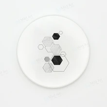 Скандинавский стиль Современная Абстрактная черно-белая Геометрическая Мраморная Подставка для керамической чашки Креативный стол кухонный дополнительный коврик напитки