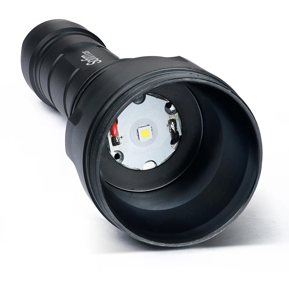 Sofirn C8T комплект мощный светодиодный светильник-вспышка 18650 Cree XPL HI 1310lm фонарь светильник портативный тактический фонарь с двумя блоками