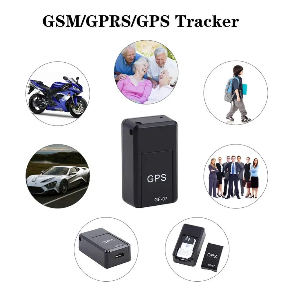 GPS GF-07 Pet Smart Mini GPS rastreador Anti-Pérdida rastreador para perros mascotas gatos rastreadores equipo de rastreo GPS dispositivo GPS GF-07 Pet Smart Mini GPS rastreador Anti-Pérdida rastreador para perros mascotas gatos rastreadores equipo de rastreo GPS dispositivo