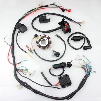 

ATV accessories CG125 150 250CC full car line coil electrical device function switch assembly