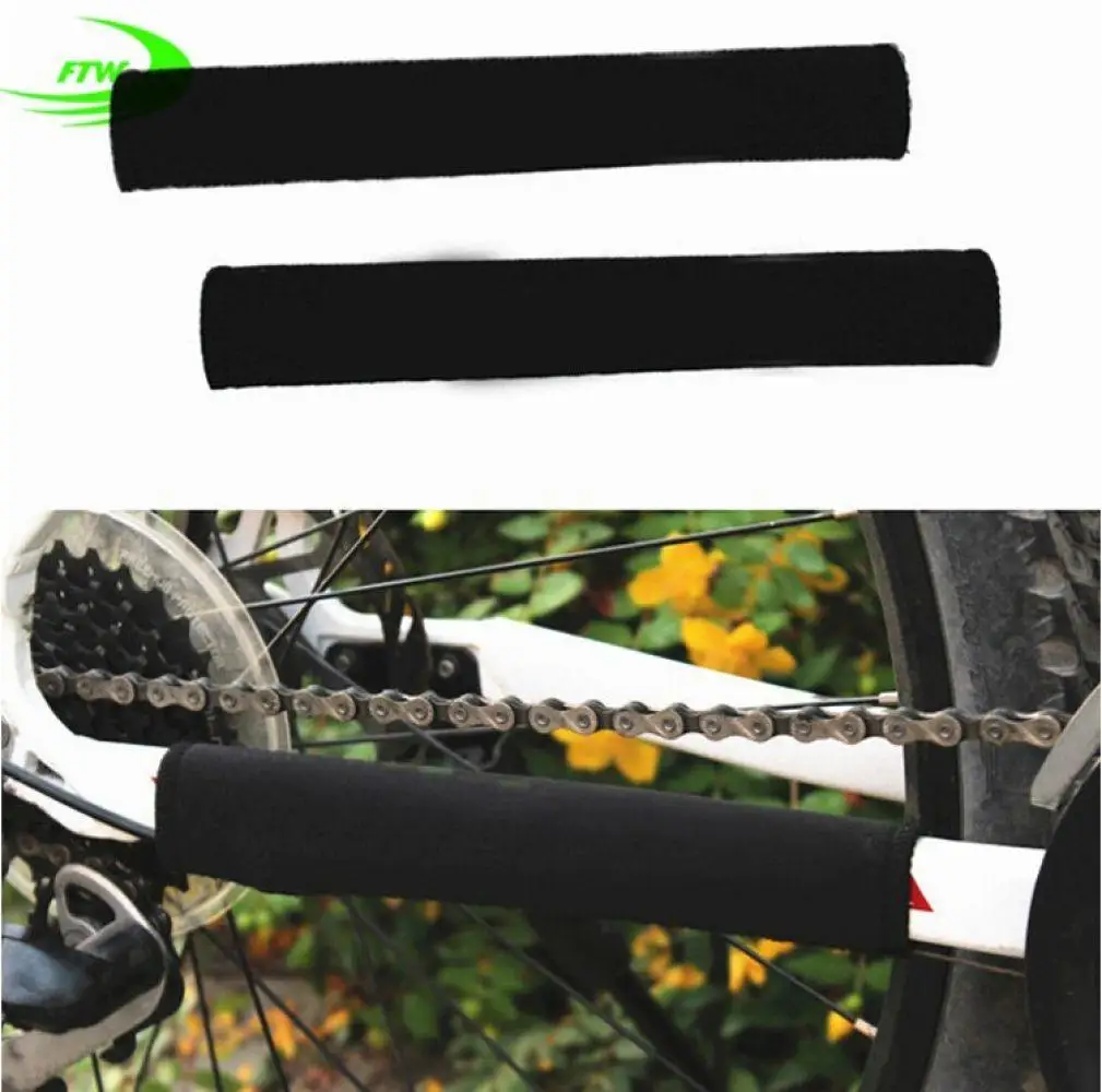 Excellent Brand Durable Cycling Chain Stay Chainstay Bike Bicycle Guard Cover Frame Black Protector 1