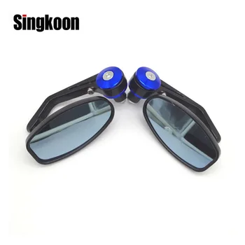 

Motorcycle accessories Universal Retro Motorbike bar end mirror Rearview Mirrors FOR pcx 150 cbr 250r benelli bn302 mt03 mt 07